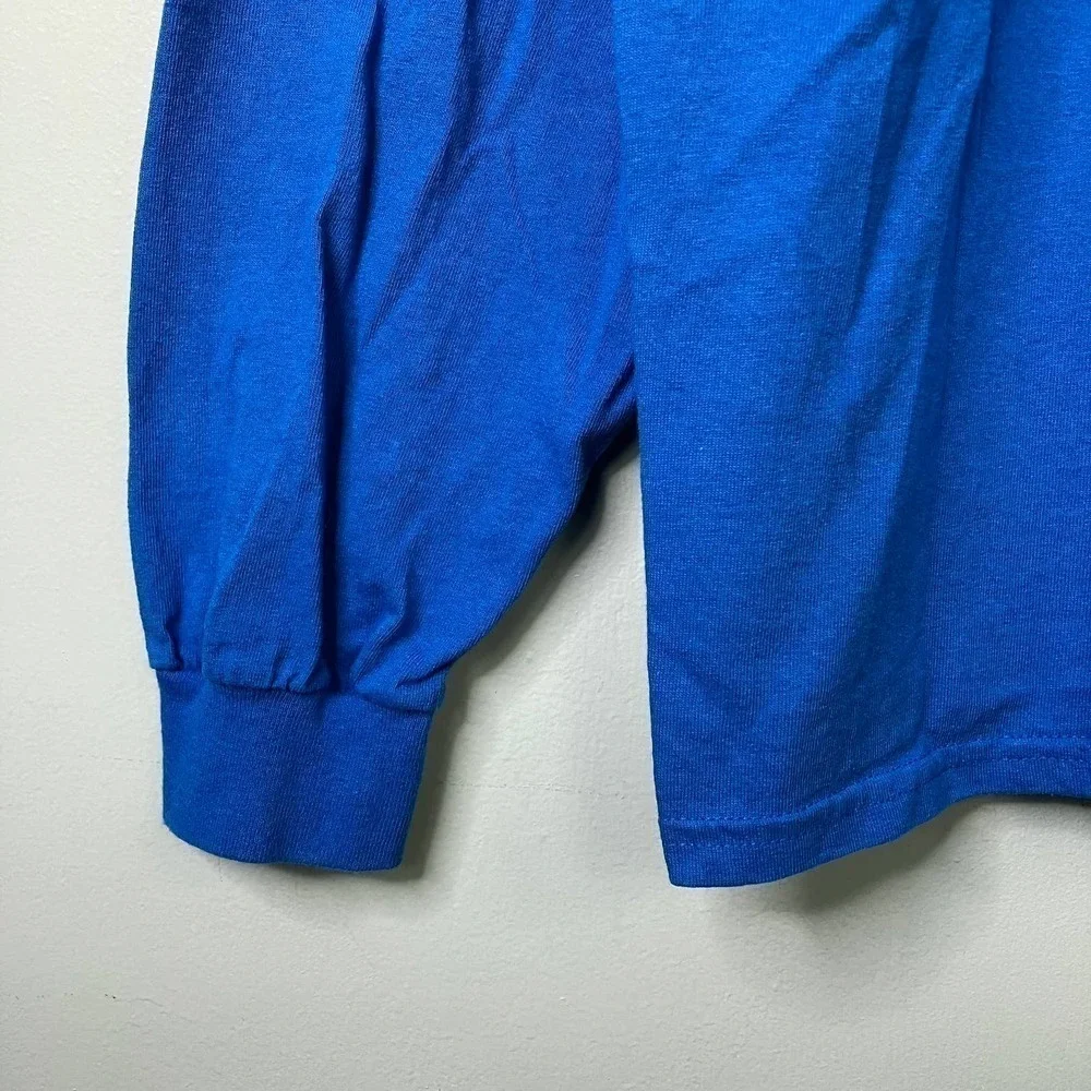 Gildan I Quilt So I Don't Unravel Statement Long Sleeve T-Shirt Women's Size 2XL - Picture 9 of 12